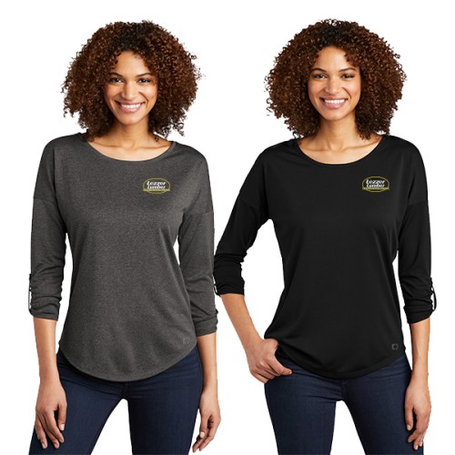 OGIO® Ladies Gravitate Scoop 3/4-Sleeve